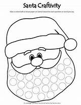 Santa Beard Christmas Advent Crafts Calendar Kids Coloring Cotton Face Craftivity Teacherspayteachers Pages Freebie Sold Countdown Curmudgeonly Housewife Glue Activities sketch template