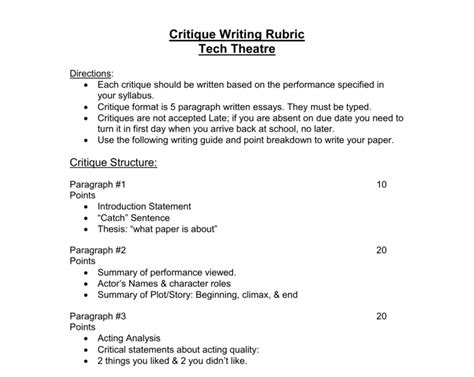 critic paper sample critique essays nursing psychology article