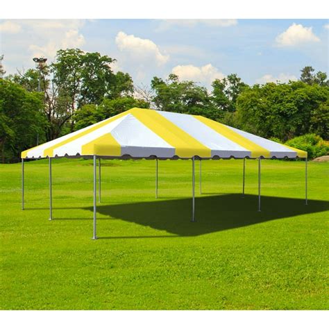outdoor wedding event party canopy frame tent yellow party tents direct walmartcom