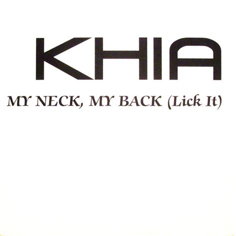 khia my neck my back lick it 2001 vinyl discogs