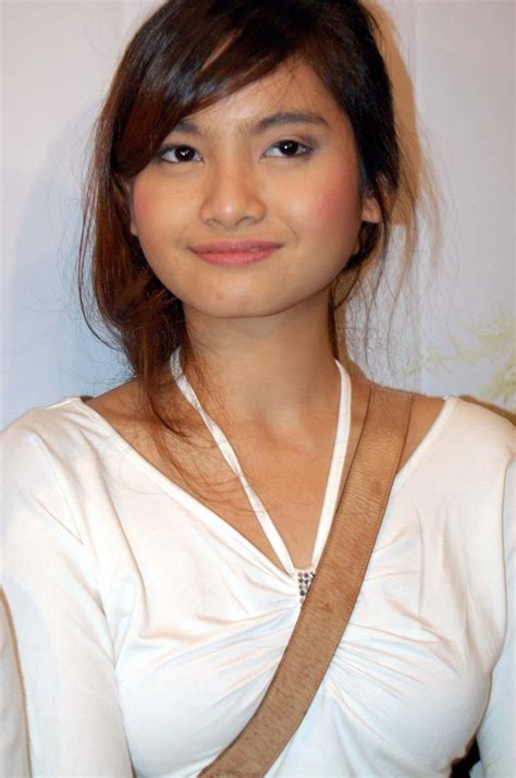 Indonesian Beauty Girl Beautiful Smile Of Acha Septriasa