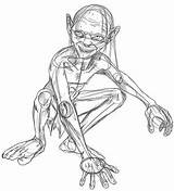 Coloring Lord Rings Pages Gollum Drawing Ring Lego Book Colouring Color Designlooter Character Sketch Getdrawings Lotr Smeagol Printable Drawings 330px sketch template
