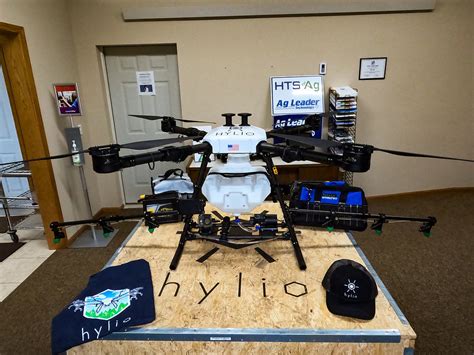 hts ag partners  hylio  offer spray drones