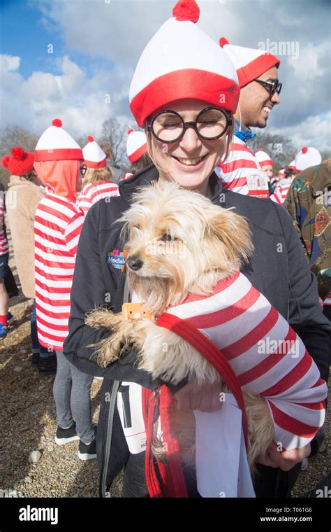 national litracy trust wheres wally run clapham common  res stock
