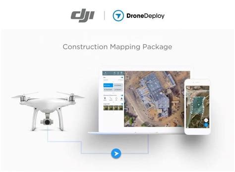 dronedeploy partners  dji  bring complete drone mapping solution  construction suas