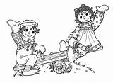 Raggedy Ann Coloring Pages Andy Moment Drawing Doll Save Getdrawings sketch template