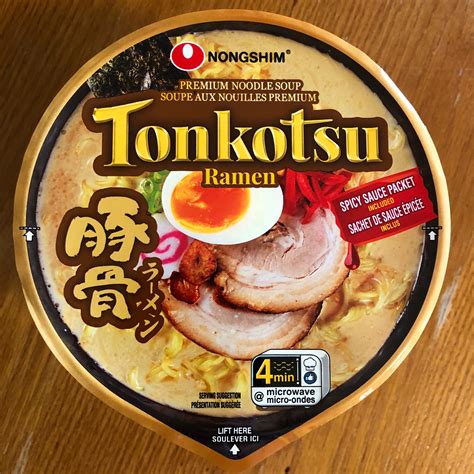 Nongshim Tonkotsu Ramen Bowl Premium Noodle Soup From Costco