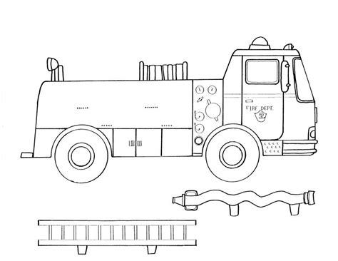 fire truck pictures  color fire truck coloring page awesome