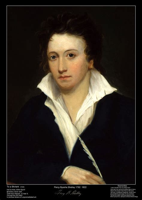 famous poet percy bysshe shelley educational poster  size tiger