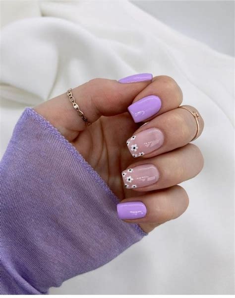 violet nails     gorgeous  glossychic manicura