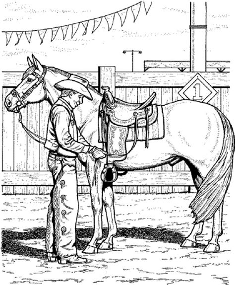 printable horse coloring pages