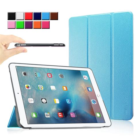 infiland apple ipad pro    release tablet case ultra lightweight smart cover blue