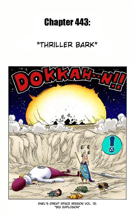 piece chapter  thriller bark page     piece manga  colored