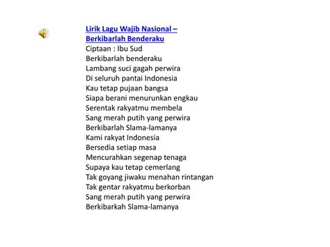 Lirik Lagu Tanah Airku Indonesia Renunganku