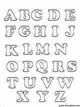 Alfabet Kleurplaten sketch template