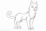 Warrior Coloring Pages Cats Drawing Easy Printable Kids Print sketch template