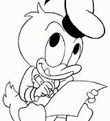 Baby Donald Duck Pages Coloring Template Pluto sketch template