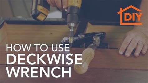 deckwise hardwood wrench deck board straightener youtube