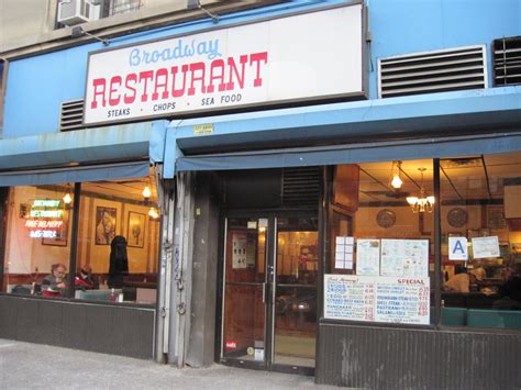 mitch broders vintage  york   york  broadway restaurant