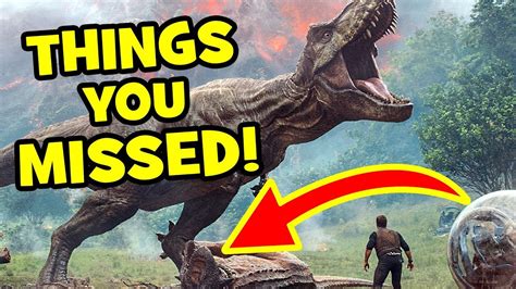 Jurassic World Fallen Kingdom Trailer New Dinosaurs