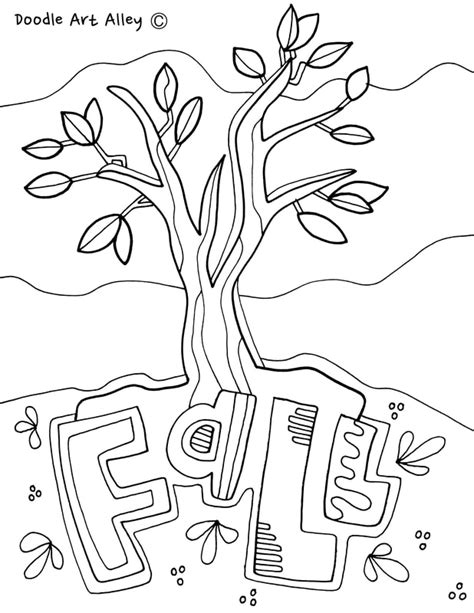 fall coloring pages printables classroom doodles