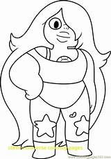 Coloring Amethyst Pages Universe Steven Getdrawings sketch template