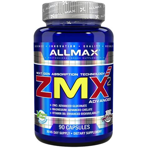 allmax nutrition zmx advanced sleep recovery  price nutrition