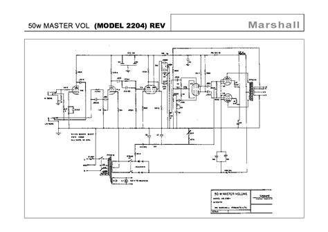 marshall  rev  master volume service manual  schematics eeprom repair info