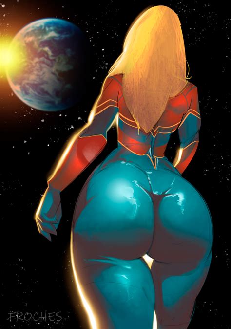Captain Marvel Thicc Ass Captain Marvel Carol Danvers Hentai Luscious
