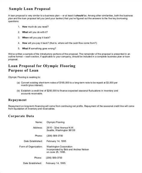 business proposal format template   business proposal format