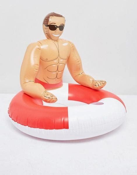 inflatable man pool float popsugar love uk