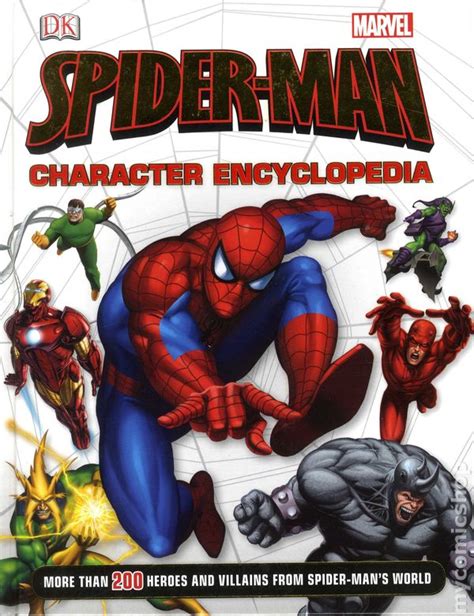 spider man character encyclopedia hc  dk comic books