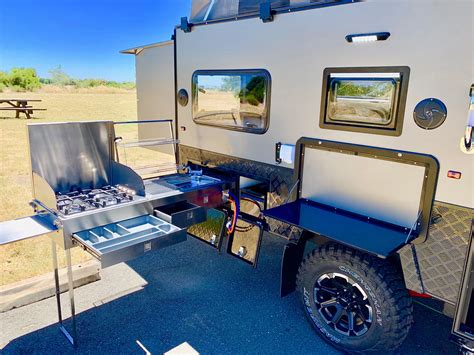 australian standard  person fiberglass  road pop top camper trailer van  sale buy