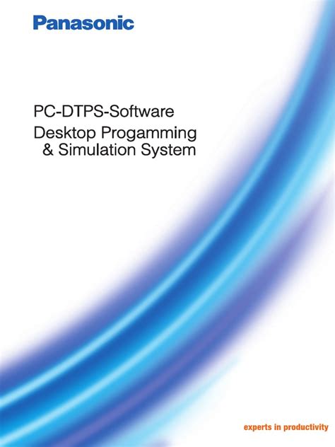 panasonic dtps  software