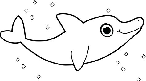 cute dolphin coloring pages hard dolphins drawing pictures