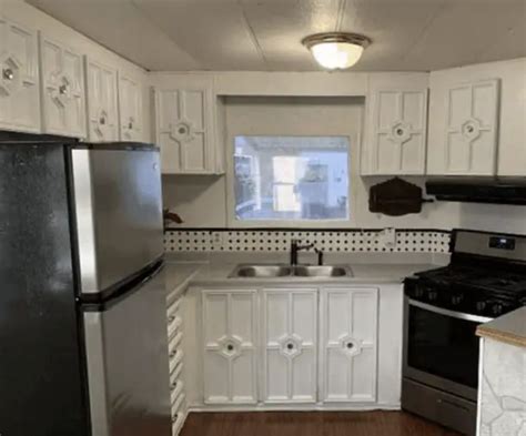 beautiful mobile home kitchen cabinet colors