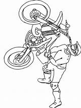Motorcross Motocross sketch template