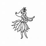 Hula Girl Coloring Pages Hawaiian Dance Traditional Drawing Dancer Precious Moments Getdrawings sketch template