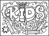 Coloring Cool Pages Teenagers Clipart Library Kids Doodle Printable Adults sketch template