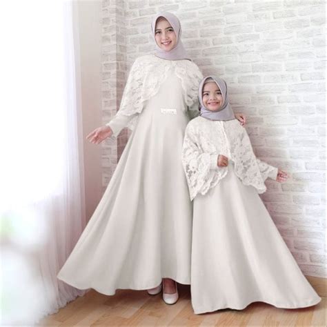 baju gamis  ibu ibu hijab muslimah