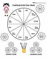 Wheel Color Elementary Grade Class Worksheet Arts 3rd Primary Colours Secondary Teacherspayteachers Visit Choose Board Colors Made sketch template