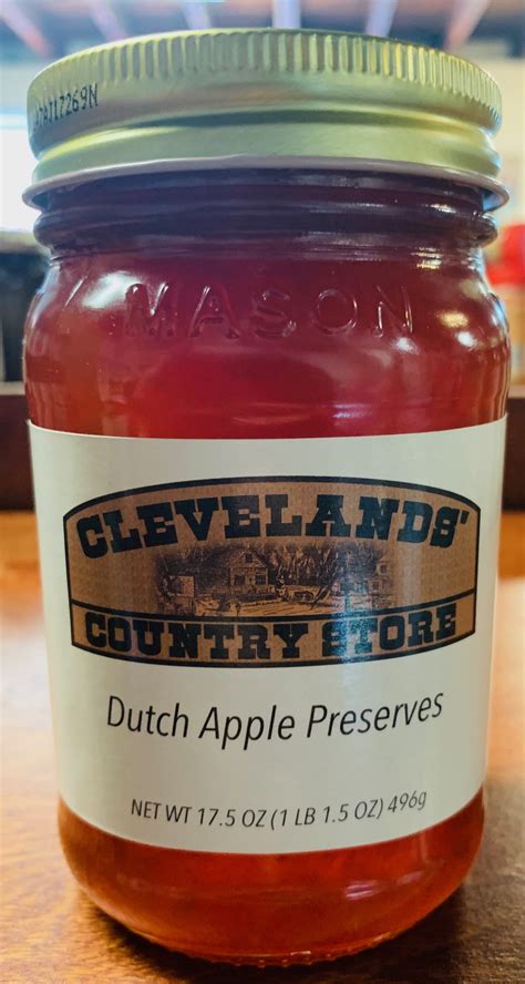 dutch apple preserves clevelands country store