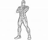 Cyclops Coloring Pages Character Marvel Look Alliance Ultimate Template sketch template