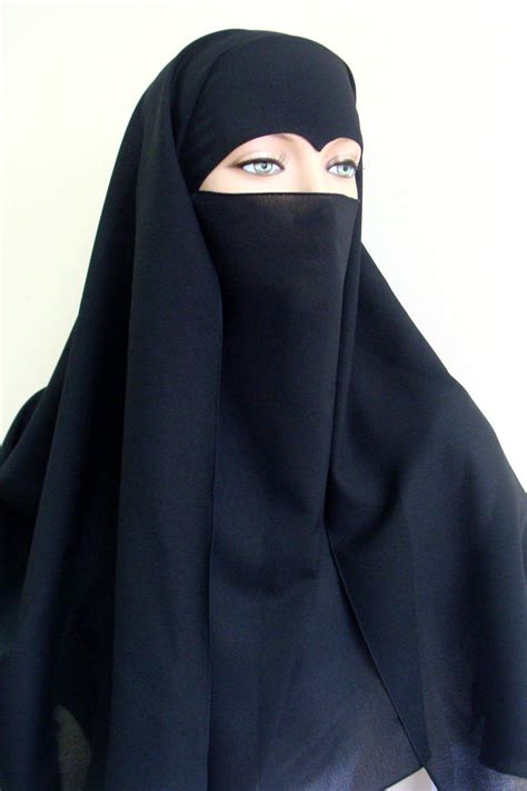 Black Niqab Traditional Niqabblack Burqa Black Hijab Blsck