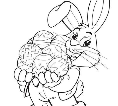 easter bunny coloring pages coloringpages