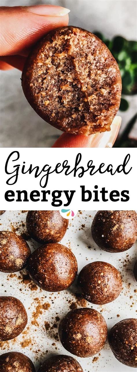 Cranberry Gingerbread Energy Bites For A Perfect Holiday