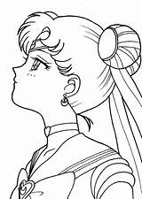 Sailor Moon Coloring Pages Printable Drawing Cartoons sketch template