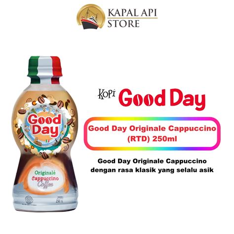 good day originale cappuccino  ml kapal api store official