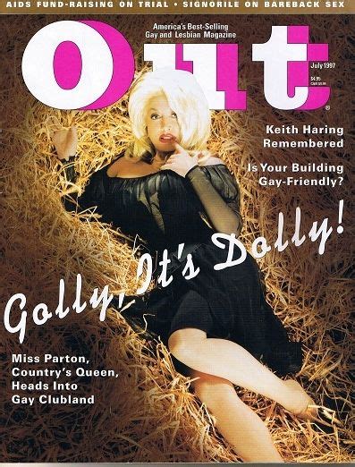 out magazine july 1997 dolly parton dolly movie stars