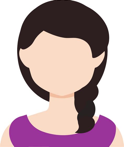 female avatar profile icon avatar image gambaran
